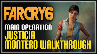 Justicia Montero Far Cry 6 [upl. by Eserahs]