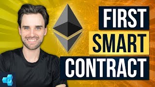 How To Code Your First Ethereum Smart Contract [upl. by Tsirhc]