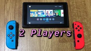 HOW TO PLAY With 2 PLAYERS CoOp Games Nintendo Switch [upl. by Tiertza137]