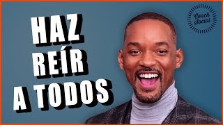 Cómo Ser Gracioso  2 Técnicas  Análisis Will Smith  Coach Social [upl. by Adnolohs]