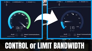 Manage Bandwidth How to Control and Limit Internet Speed amp Bandwidth for Each User [upl. by Anavoj459]