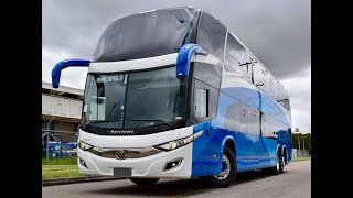 Copetran Doble Piso Plus  Bus 2 Pisos Volvo B450R  Marcopolo Paradiso 1800DD New G7 [upl. by Olbap582]