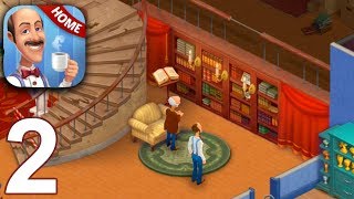 HOMESCAPES Story Walkthrough Gameplay Part 2  Day 2 iOS Android [upl. by Danila470]