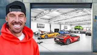 I BUILT MY DREAM SUPERCAR WORKSHOP [upl. by Chloe894]