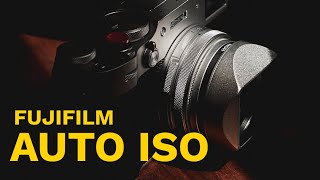 Fujifilm Auto ISO Settings Explained ft X100V [upl. by Elahcim]