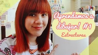 【Aprendamos a dibujar  1】Estructuras ❤ [upl. by Atiekal495]