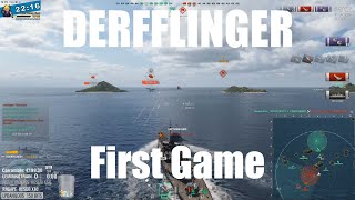 Highlight Derfflinger  First Game [upl. by Gnof675]