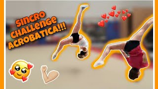 SINCRO CHALLENGE ACROBATICA ginnastica artistica CSB [upl. by Ahcurb]