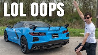 My C8 Corvette gets LOUD NEW CORSA XTREME TRACK EXHAUST [upl. by Plotkin177]