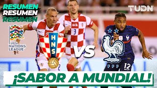 HIGHLIGHTS  Croacia VS Francia UEFA Nations League 2022  J2  TUDN [upl. by Ola626]