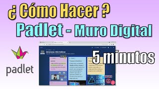 como hacer un padlet [upl. by Aiket846]