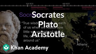 Socrates Plato Aristotle  World History  Khan Academy [upl. by Streetman]