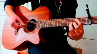 Miley Cyrus  Wrecking Ball  Guitar Cover  Mattias Krantz [upl. by Noxas]