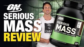 Optimum Nutrition Serious Mass My Complete No BS Review [upl. by Purdum]