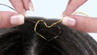 Hair Tinsel Tutorial All about hair tinsel Simple directions for hair tinsel application [upl. by Gierk]