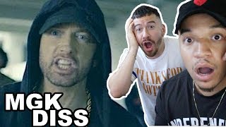 EMINEM quotKILL SHOTquot Machine Gun Kelly Diss Official Music Video [upl. by Nosiddam]