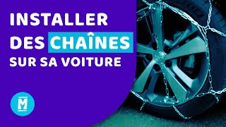 TUTO Comment Installer Des Chaînes SANS STRESS Sur Sa Voiture [upl. by Niraa541]