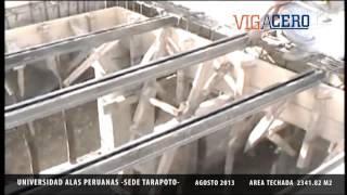 VIGACERO Viguetas prefabricadas de Acero Galvanizado [upl. by Arlynne]