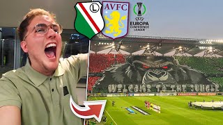 VILLA RETURN TO EUROPE AGAINST LEGIA WARSAW 🇵🇱 [upl. by Kapor]