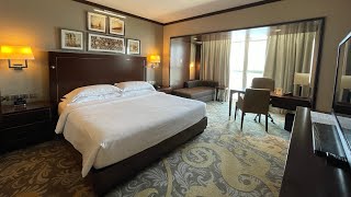 Sheraton Dubai Creek Hotel Club Room Tour [upl. by Devol673]