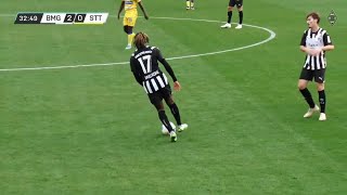 Manu Koné vs Sint Truiden Friendly 12102023 [upl. by Immac]