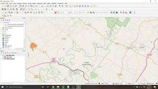 QGIS 38 Azmuith and Distance tool [upl. by Caassi]