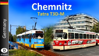 【4K】CHEMNITZ TRAM  Tatra T3DM 2019 [upl. by Tolecnal926]