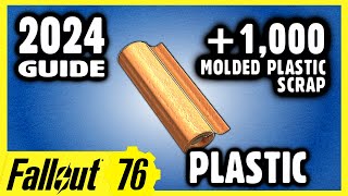 Fallout 76 Plastic Farming 2024  How To Get Molded Plastic Scrap Fallout 76 [upl. by Akyre]