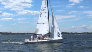 J70 Boat Handling with Tim Healy  Section 2  Spinnaker Take Down [upl. by Naus]