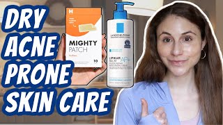 How to TREAT ACNE WHEN YOU HAVE DRY SKIN Dr Dray [upl. by Eedrahs46]