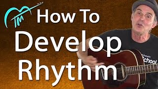 How To Develop RHYTHM On Guitar And Play On Beat [upl. by Voleta]