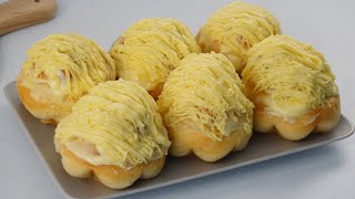 The Yummiest Cheesy Ensaymada  Cheesy Brioche [upl. by Niuqaoj]