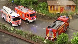 RC Feuerwehreinsatz  Intermodellbau Dortmund [upl. by Inhoj]