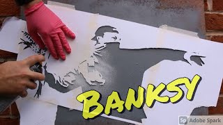 Step by Step  How to make your own Banksy [upl. by Ian]