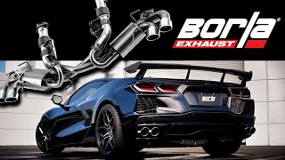 quotLike a Symphonyquot — Borla Exhaust for the 20202025 Chevrolet Corvette C8 [upl. by Arlin]