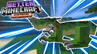 I Tame A DRAGON In Better Minecraft PLUS [upl. by Iad]