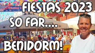 Benidorm  Fiesta Highlights so far [upl. by Nauqed]