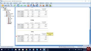 SPSS 6 Frequency Distribution of Nominal Ordinal and Scale Data [upl. by Calondra]