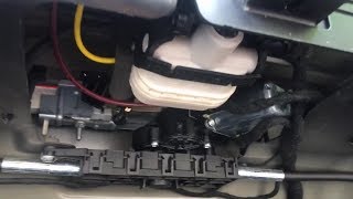 Mercedes SL500 R230 Trunk soft close fix [upl. by Ahsinal]