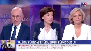 DÉBAT ERIC CIOTTI  VALÉRIE PÉCRESSE [upl. by Jephthah769]