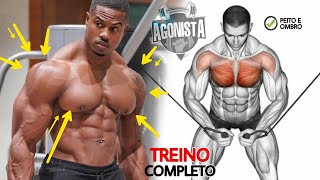 7 Exercícios Treino de Peito e Ombro Completo [upl. by Hoang]