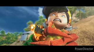 Boboiboy Movie 2Final BattleFusion scene English [upl. by Ortrude]