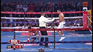 Jaime Munguia Greatest Knockouts  New Mexican CHAMPION [upl. by Anaj]