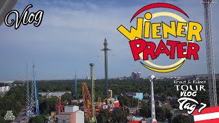 Wiener Prater  Backstage  Geschichte und jede Menge Fahrspaß auf super Attraktionen mitten in Wien [upl. by Naugan]