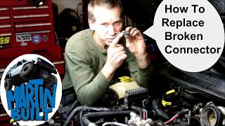 Replace Fuel Injector Connector [upl. by Tallula]