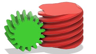 How to model Worm Gears Gears pt 7 [upl. by Symer]