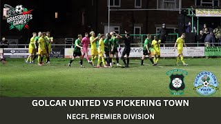 Golcar United Vs Pickering Town [upl. by Anawaj374]