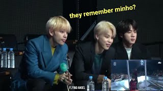 BTS Reaction to Stray Kids GDA 2019 [upl. by Euqinna]