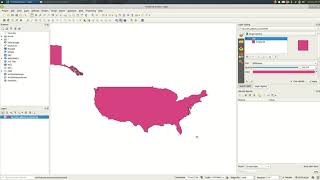 QGIS 3 Changing the project projection [upl. by Vadnee]