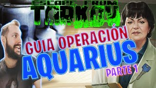 Guia tutorial Mision Aquarius Therapist Escape from Tarkov  como hacer la mision operación Aquarius [upl. by Eyahc]